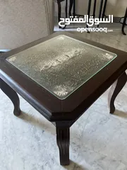  4 طاوله وسط مع طاولتين طرف