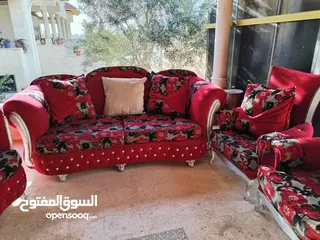  2 طقم كنب مستعمل للبيع