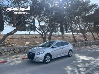  4 هونداي اكسنت 2016 اصل كوري عداد 80 الف كم