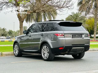  5 RANGE ROVER SPORT V6 MODEL 2016 GCC SUPERCHARGE