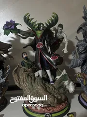  4 فيجرز ناروتو - جميع أعضاء الاكتسوكي Naruto figures - All Akatsuki member figures