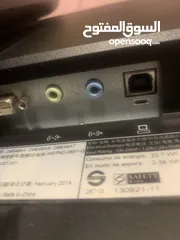  7 شاشة HP للبيع بسعر مغري و لابتوب Dell عدد 2 قطع بحاله جيده جدا