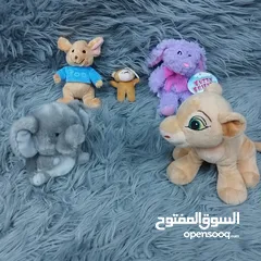  2 ألعاب أطفال باربي ودبدوب