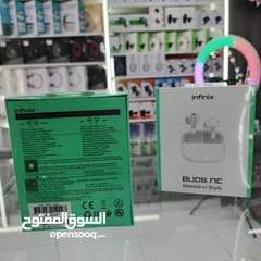  4 سمعات انفنكس الاصليه BUDS nc  افضل نوعيه مع كفاله