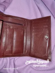  4 gucci wallet محفظه غوتشي نسائيه جلد اصلي للبيع