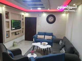  22 شقة مفروشة فاخرة متاحة من بداية شهر 7 اربد- الحي الشرقي