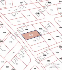  9 ثلاث قطع  ارض مفروزة للبيع ,  موقع مميز في اربد /الحصن.  المساحات: 750 م2, 755 م2, 792م2