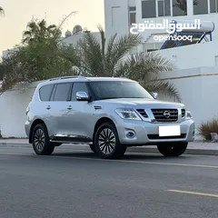  3 Nissan Patrol LE Platinum 2016 GCC Full Agency Service