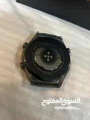  11 ساعة G-tab GT8 سمارت AMOLED لون أسود مع كستك معدن، عرض مميز ونظافة شبه جديدة بسعر ممتاز