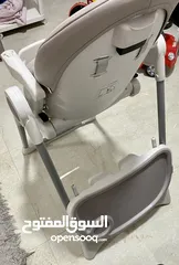  6 كرسي مع طاولة للاطفال ، adjustable feeding chair with table