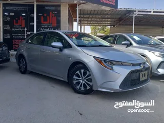 13 تويوتا كورولا هايبرد موديل 2021 امريكي
