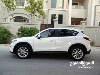  4 Mazda CX-5 2.0 L 2013 White Full Option Well Maintained Urgent Sale