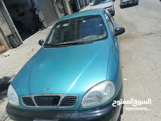  2 دايو لانوس موديل 1999  مطلوب فيها 1800دينار
