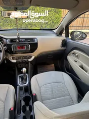  17 كيا ريو kia rio جيد 7 موديل 2016