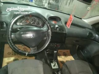  6 بيجو 206  موديل 2006