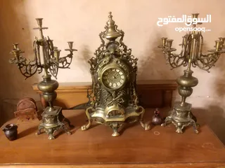  1 شمعدان نحاس ثقيل