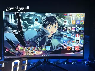  12 سيت اب كمبيوتر جيمنج مع كامل الملحقات الخاصة به
