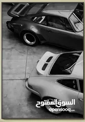  2 Car silhouettes and posters of any car