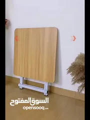  3 طاولة خشبية محمولة قابلة للطي - Portable Foldable Wooden Table