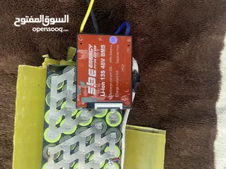  2 حشوة بطارية 48 فولت 21 أمبير