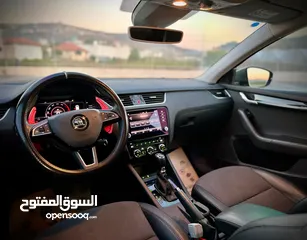  8 سكودا اكتافيا ستيشن 2019 اتوماتيك ماتور 2000 ديزل فل الفل  فتحة سقف بانوراما