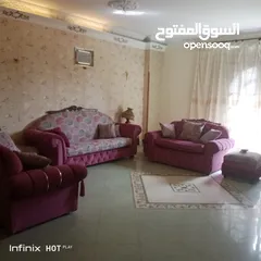  4 شقه مفروشه للايجار موقع ممتاز من احمد عرابى المهندسين