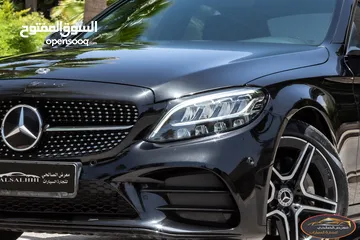  12 Mercedes C200 2019  Mild hybrid Amg kit Night Package   السيارة وارد المانيا و بحالة ممتازة جدا