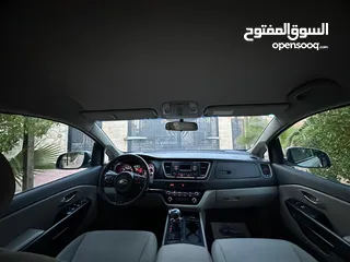  6 كيا كرنفال 2016 وراد الوكالة بحالة الوكالة