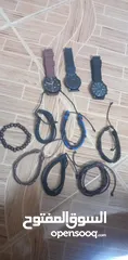  1 ساعات+ اساور  بسعر حرق