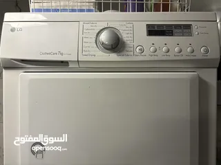  2 LG dryer 7 kg