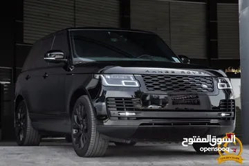  28 Range Rover Vogue 2021 Autobiography Black package   السيارة وارد الماني و قطعت مسافة 33,000