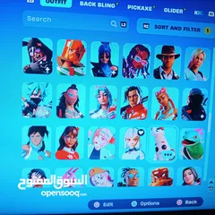  7 حساب فورت نايت / روكت ليق / حساب قوي جداً / السعر قابل للتفاوض