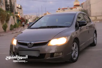  21 هواند سيفيك موديل 2008اتومتيك ماتور 1800اصل برايفت مميزة