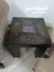  8 طقم كنب مستعمل مع طاولات للبيع