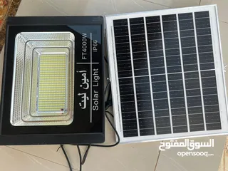  3 كشاف بي طاقه شمسيه 4000 W