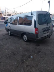  4 باص هونداي h100 للبيع موديل 99 مرخص لاخر 11