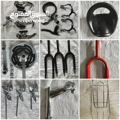  6 لدينا جميع  انواع الزينة و قطع البسكليتات وصيانتها