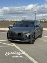  15 هونداي توسان N-Line    2023/ فل الفل بدون فتحة سقف بانوراما  فل مسكر