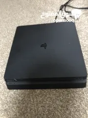  1 بلايستيشن فور مستعمل شبه جديد