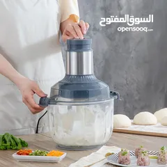  13 عجانة ناشونال بركندةقوة جبارة 5500 واط لأداء مثالي وسريع سعة كبيرة 7 لتر وعاء بايركس للعجن هدايا مجا