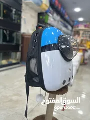  1 شنطة نقل للقطط حجم كبير