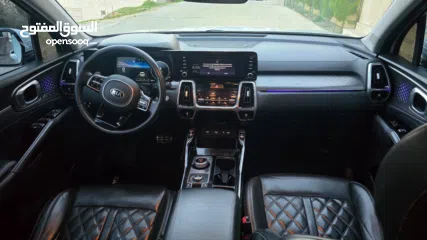  5 كيا سورنتو  فل الفل ما عدا فتحه الجب بصلاه ع النبي بالكرتونه