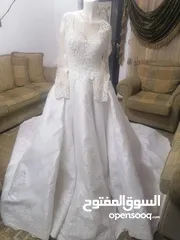  5 بدلات زفاف وخطبة وملون... فساتين زفاف وخطبة وملون وطرحات عروس وتوربان عروس