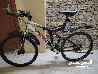  2 دراجة هوائية بسكليت 26 المنيوم   lakes fzx5005