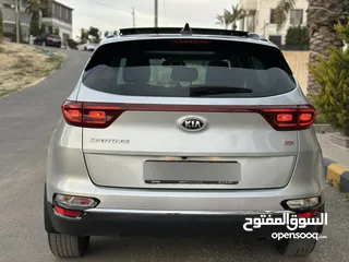  6 KIA SPORTAGE 2022 full option وارد الوكالة تحت الكفالة قاطع مسافة 70 الف كم