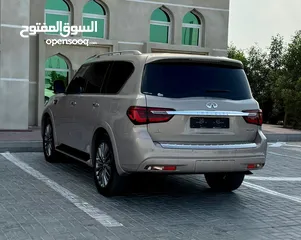  2 انفنتي QX80 خليجي صبغ وكالا  موديل 2018 جاهز لتسجيل وتصدير