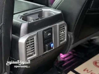  23 فورد F-150 بلاتينيوم فل كامل اعلى صنف فحص كامل 7 جيد كلين تايتل بانوراما