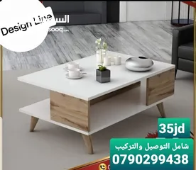  8 Design line ديكورات خشبية وعروض مستمرة على طاولات الوسط خزائن ملابس خزائن احزية خزائن حمام طاولات