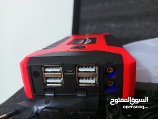  21 باوربانك طوارئ 12 فولت لتشغيل المركبات المتعددة وشحن الموبايل 12v emergency car jump starter