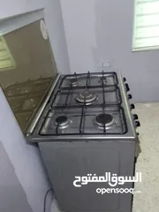  4 بتجاز فرن غاز 5 عيون كهربا +غاز شغال ممتاز